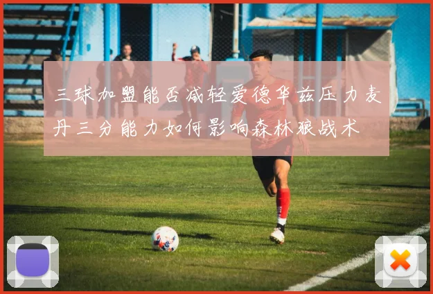三球加盟能否减轻爱德华兹压力麦丹三分能力如何影响森林狼战术